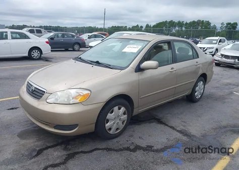 2006 Toyota Corolla Le из США, поврежденный, VIN 1NXBR32E56Z684629
